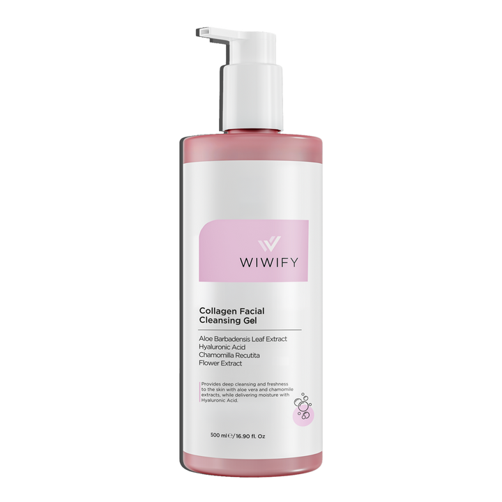 Aloe Vera ve Papatya Özlü, Arındırıcı Yüz Temizleme Jeli 500 ml | Wiwify