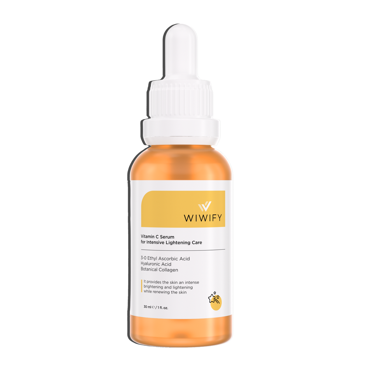 Aydınlatıcı ve Cilt Tonu Eşitleyici C Vitamini Cilt Bakım Serumu 30 ml | Wiwify