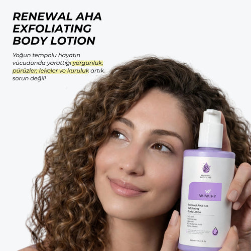 Renewal AHA %12 Derinlemesine Arındırıcı & Nem Destekli Vücut Losyonu 350 ml