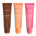 Glowy Trio, Lip Glowy Balm  Guava + Cappuccino + Peach Glaze | E Vitamin, Squalane, Ceramide