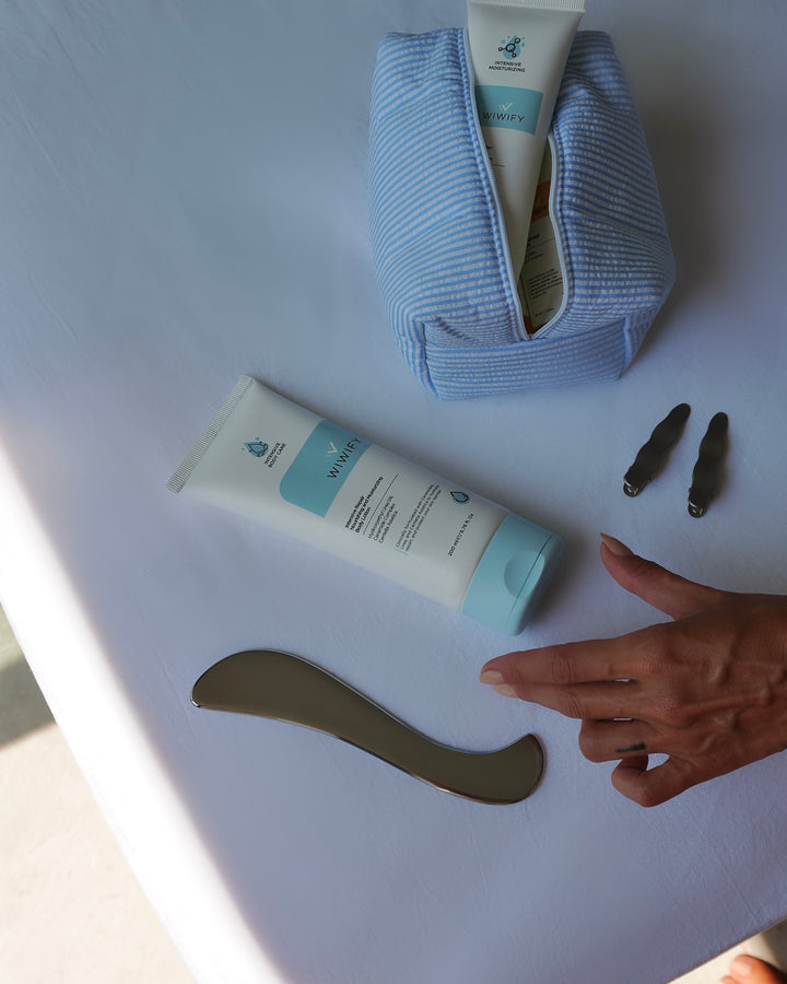 Derin Nem ve Konfor Seti, Nemlendirici Krem + Vücut Losyonu + Hyaluronic Acid Serum + Lip Balm – kullanım fotoğrafı 18