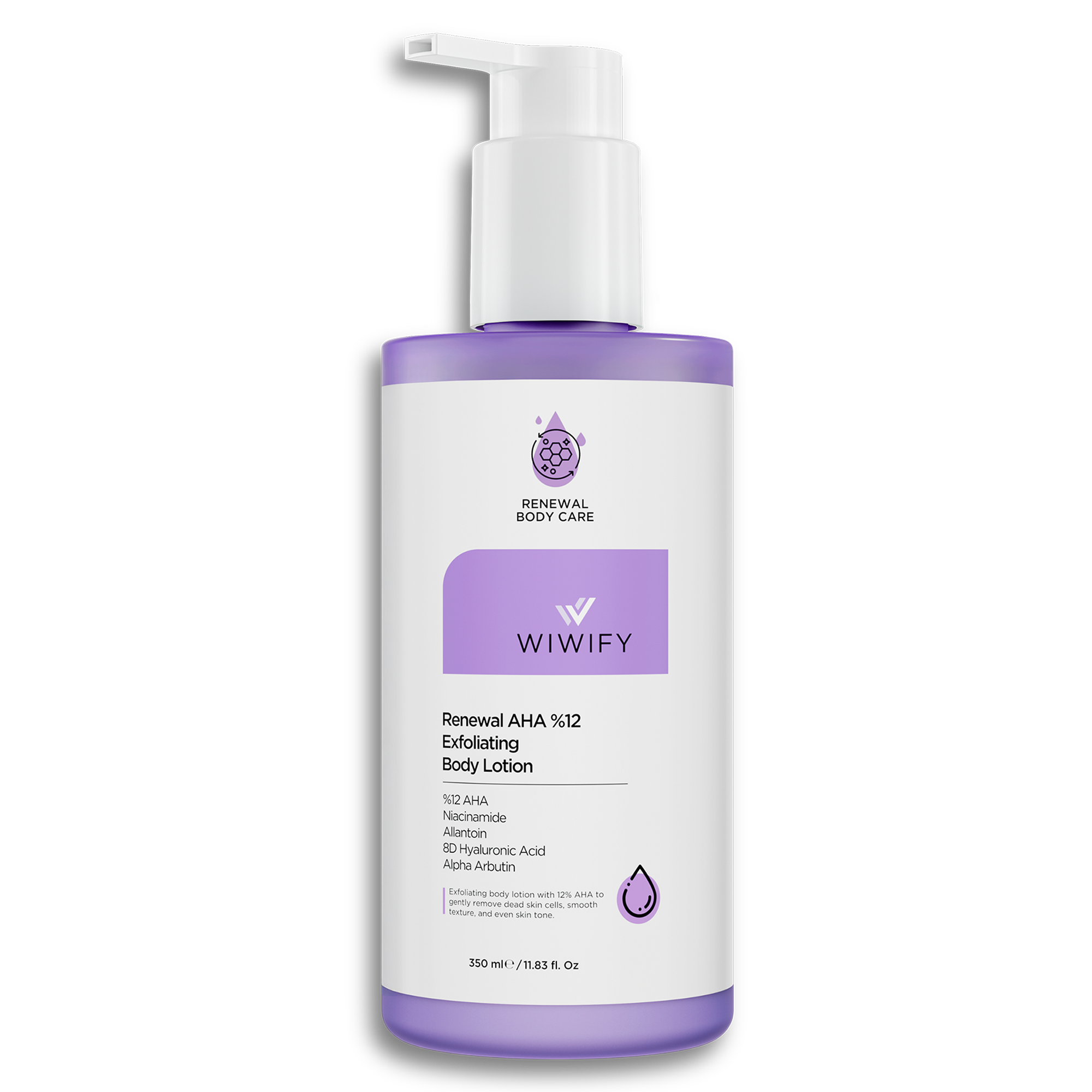 Renewal AHA %12 Derinlemesine Arındırıcı & Nem Destekli Vücut Losyonu 350 ml