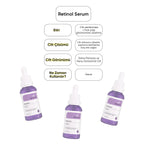 Yaşlanma Karşıtı, Kırışıklık Giderici ve Onarıcı Retinol Cilt Bakım Serumu 30 ml