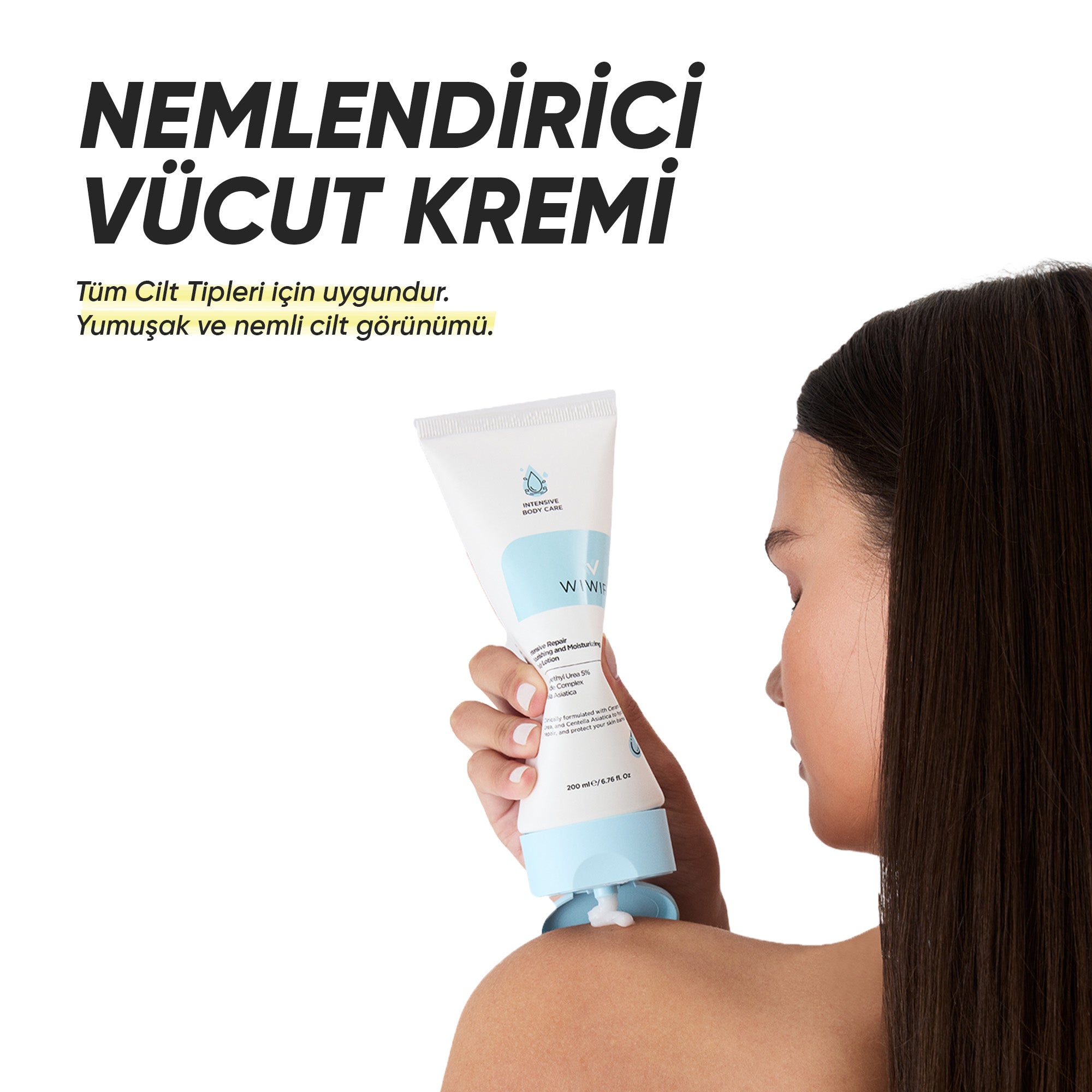 Yoğun Nemlendirici ve Onarıcı Vücut Kremi %5 Urea + Ceramide 200 ml