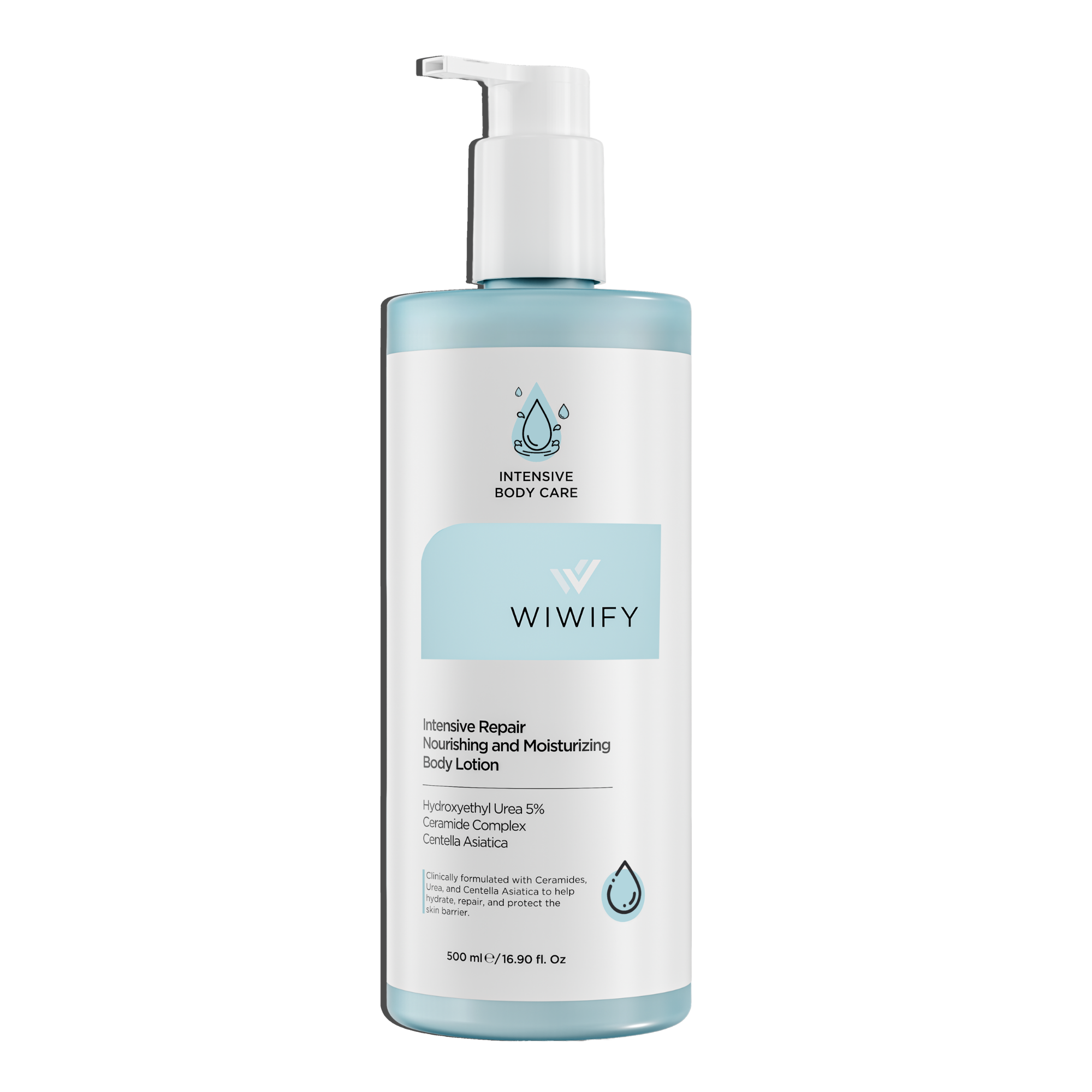 Yoğun Nemlendirici ve Onarıcı Vücut Kremi %5 Urea + Ceramide 500 ml