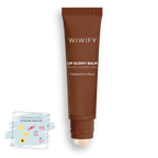 Lip Glowy Balm Cappuccino Glaze, Dolgun Görünüm Sağlayan, Parlatıcı, Nemlendirici, Renkli Dudak Bakım Balmı, Lip Balm 13 ml