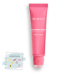 Lip Glowy Balm Guava Glaze, Dolgun Görünüm Sağlayan, Parlatıcı, Nemlendirici, Renkli Dudak Bakım Balmı, Lip Balm 13 ml