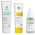 Anti-Pore & Acne Moisturizer, Sunscreen, and Niacinamide Serum Skincare Set