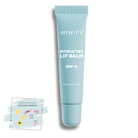 SPF 15 UV Korumalı, Şeffaf & Parlak Bitişli, Nemlendirici Dudak Balmı, Lip Balm 15 ml