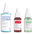 Toner for Oily and Large-Pored Skin, Red Peeling Serum, Niacinamide Serum Skincare Set