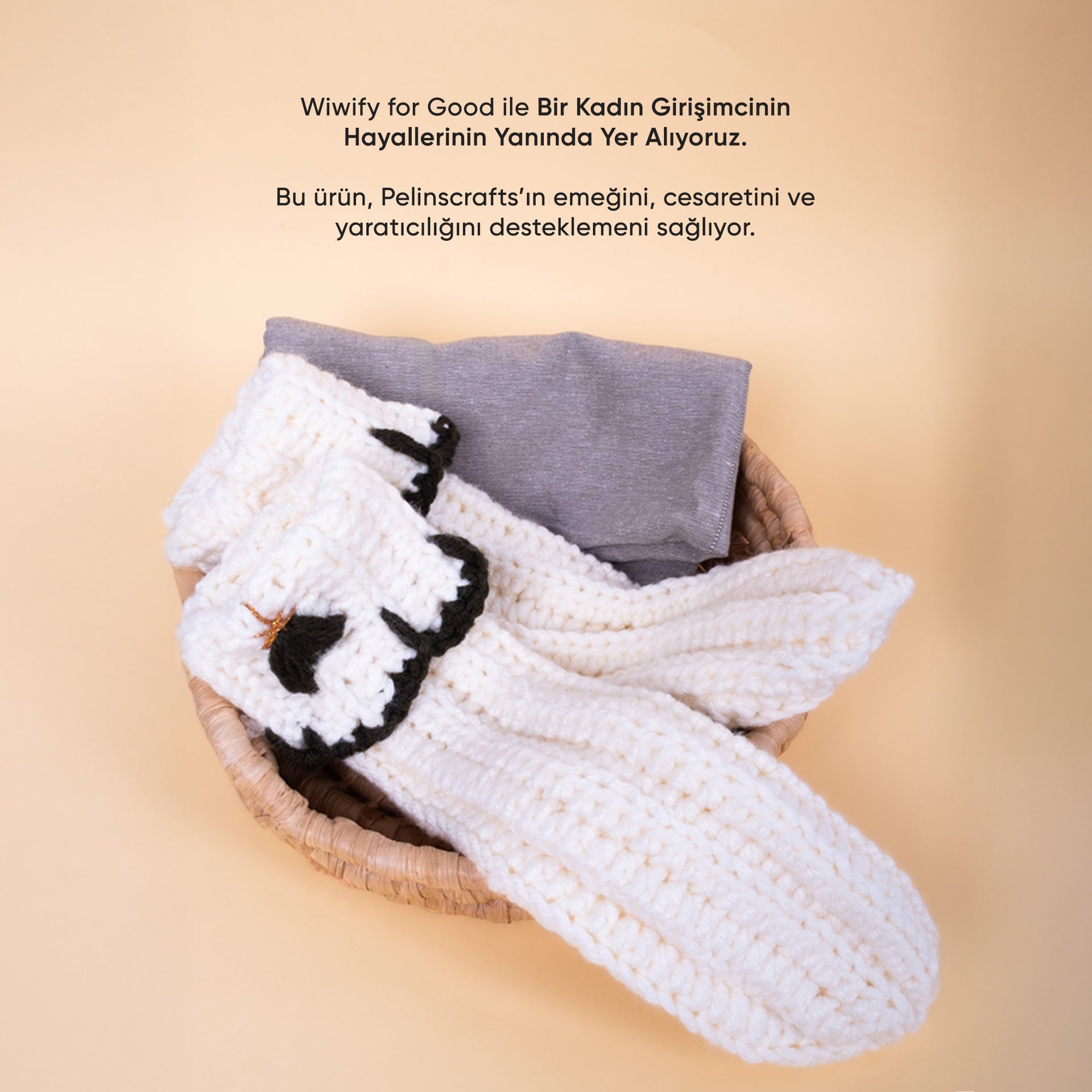 Wiwify X Pelinscrafts Yılbaşı Çorabı