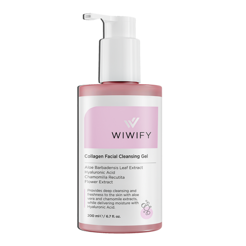 Aloe Vera ve Papatya Özlü, Arındırıcı Yüz Temizleme Jeli 200 ml | Wiwify