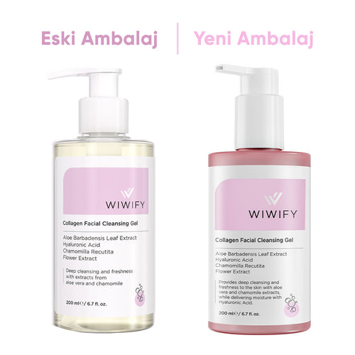 Aloe Vera ve Papatya Özlü, Arındırıcı Yüz Temizleme Jeli 200 ml