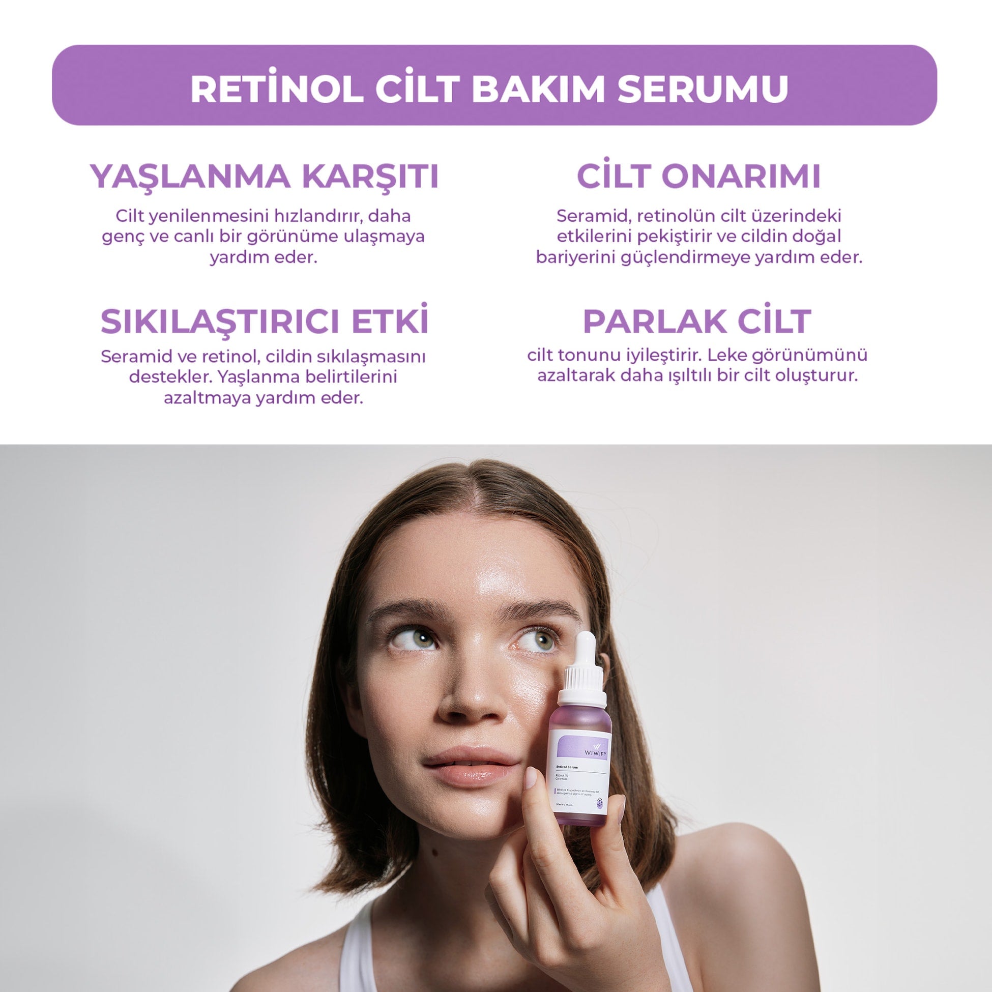 Yaşlanma Karşıtı Retinol Cilt Serumu