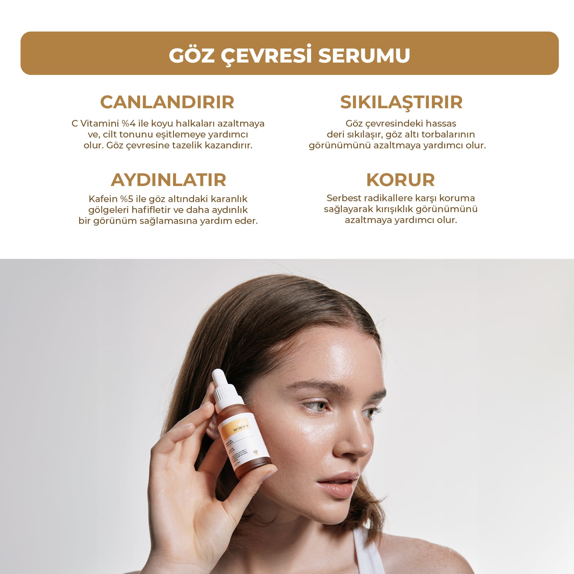 Aydınlatıcı Göz Çevresi Serumu