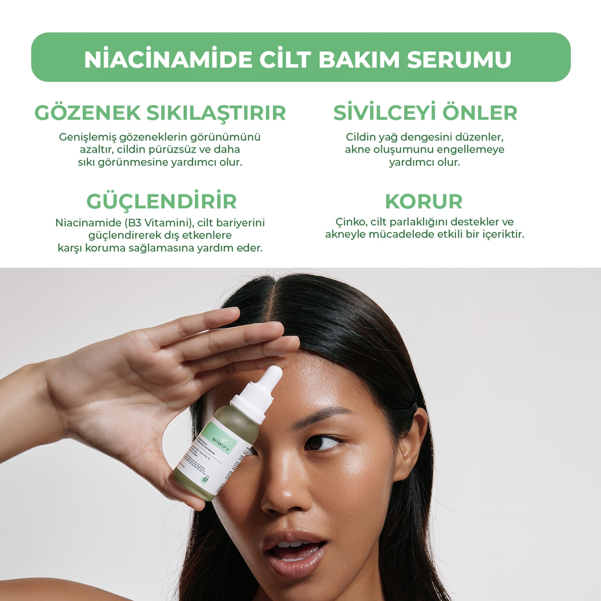 Aydınlatıcı Niacinamide Serum