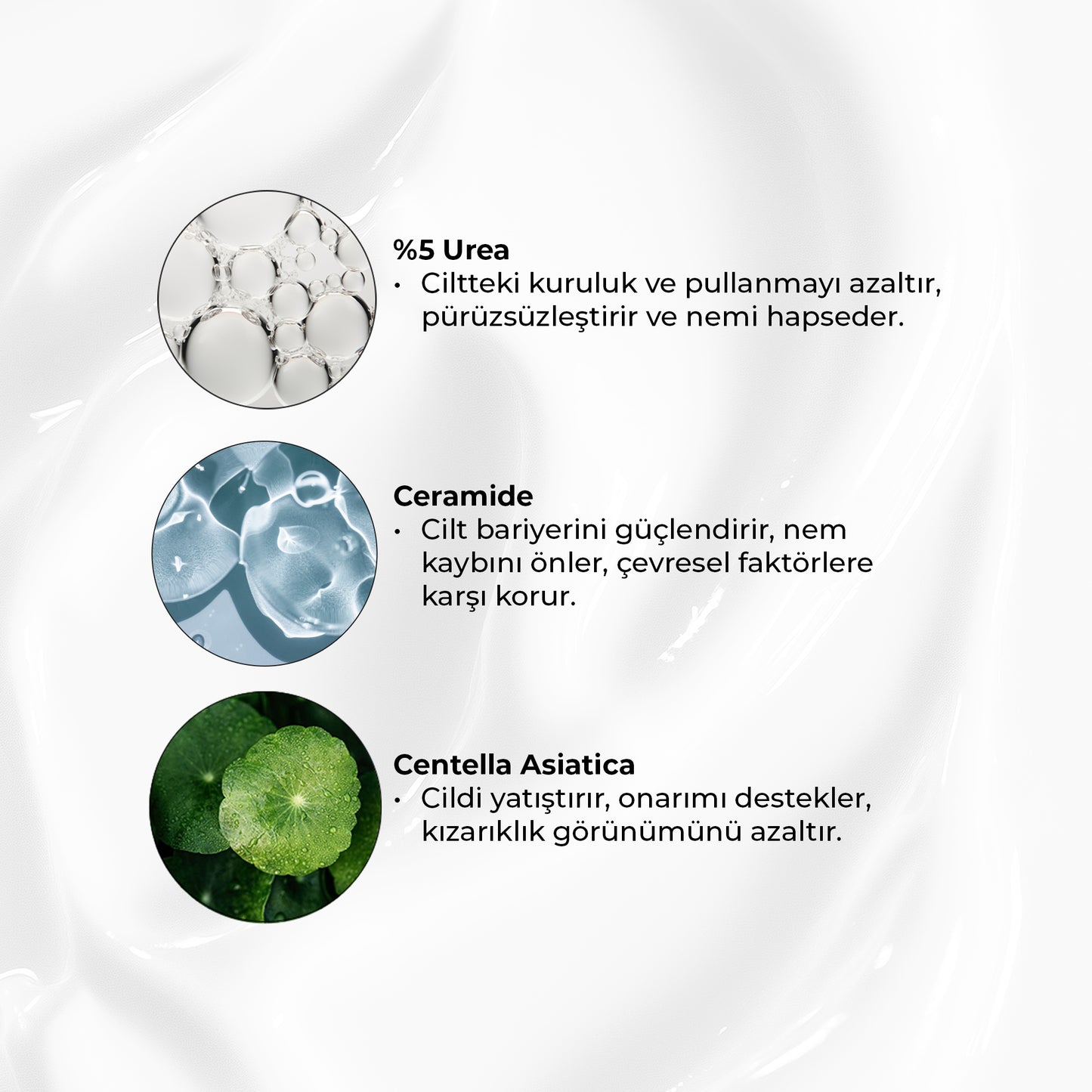 Yoğun Nemlendirici ve Onarıcı Vücut Kremi %5 Urea + Ceramide