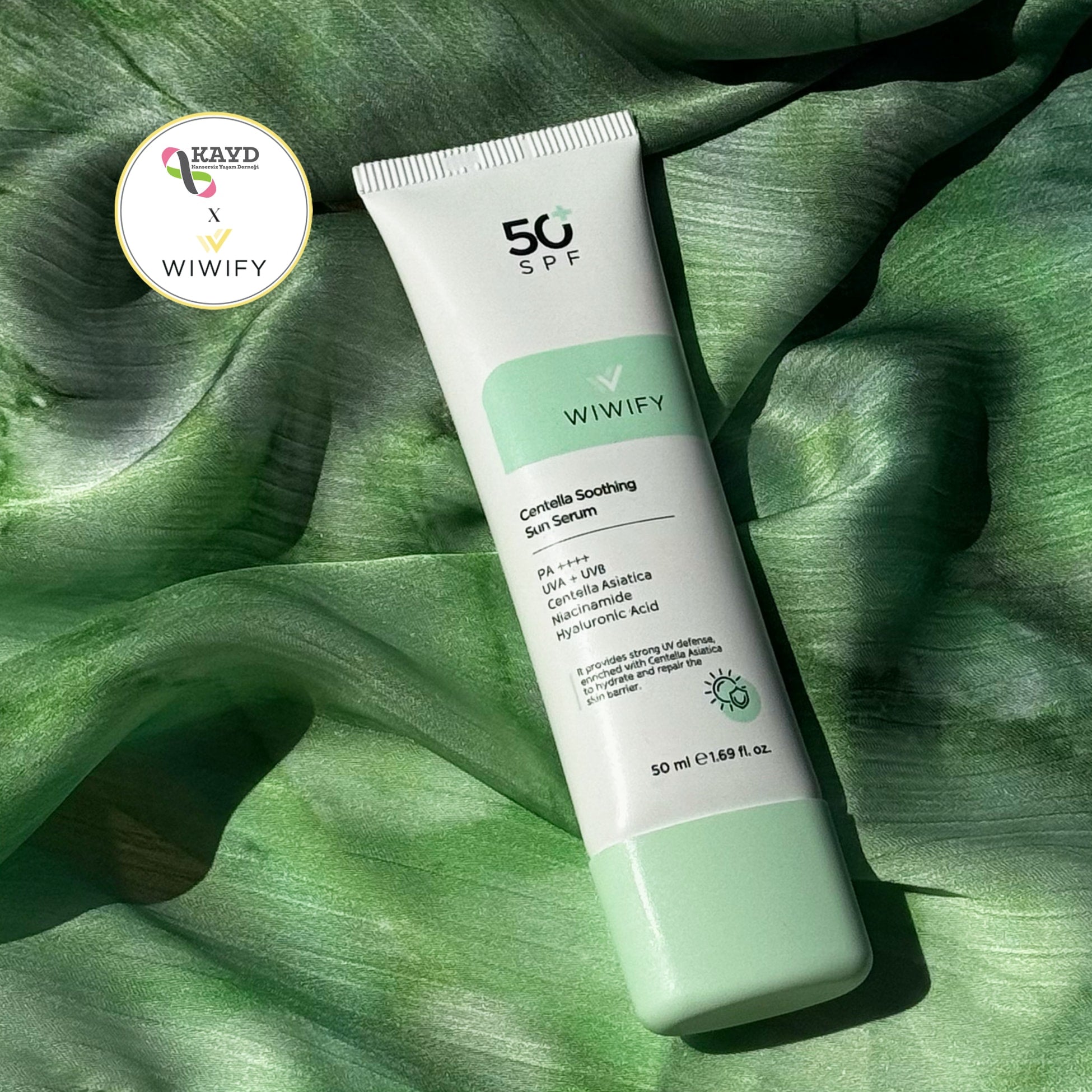 Centella Soothing Sun Serum + Yaz Bandanası Seti