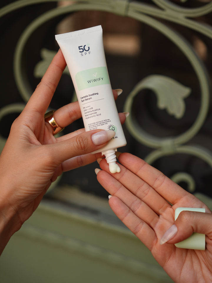 Aydınlatıcı & Işıltı Veren Bakım Seti,  Nemlendirici + C Vitamin  + Güneş Koruyucu | Hyaluronic Acid – kullanım fotoğrafı 10