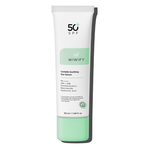 Yatıştırıcı, Onarıcı, Yüksek Korumalı, Centella Soothing Sun Serum SPF 50+ Pa 50++++ 50 ml