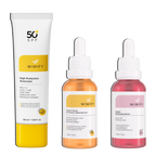Ton Eşitleyici Aydınlatıcı Seti, Güneş Koruyucu + C Vitamin + Arbutin | Hyaluronic Acid, Ascorbic Acid | Wiwify