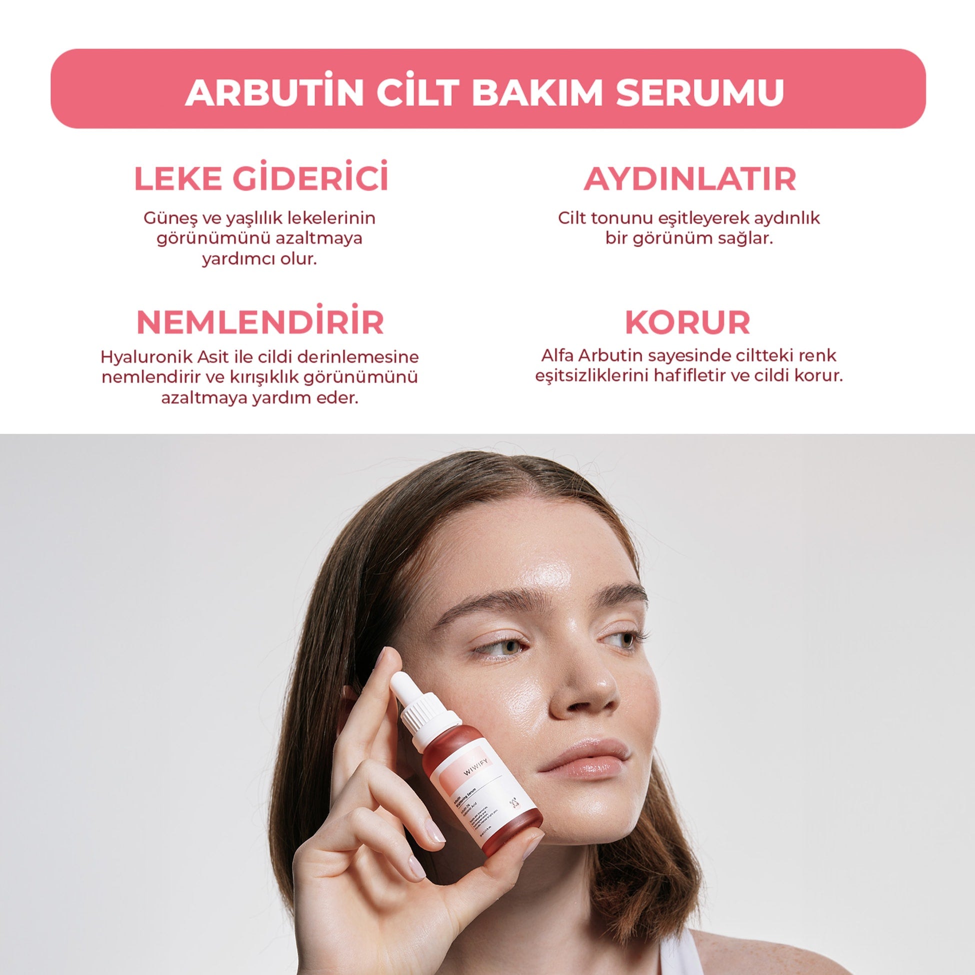 Cilt Tonu Eşitleyici Arbutin Serum