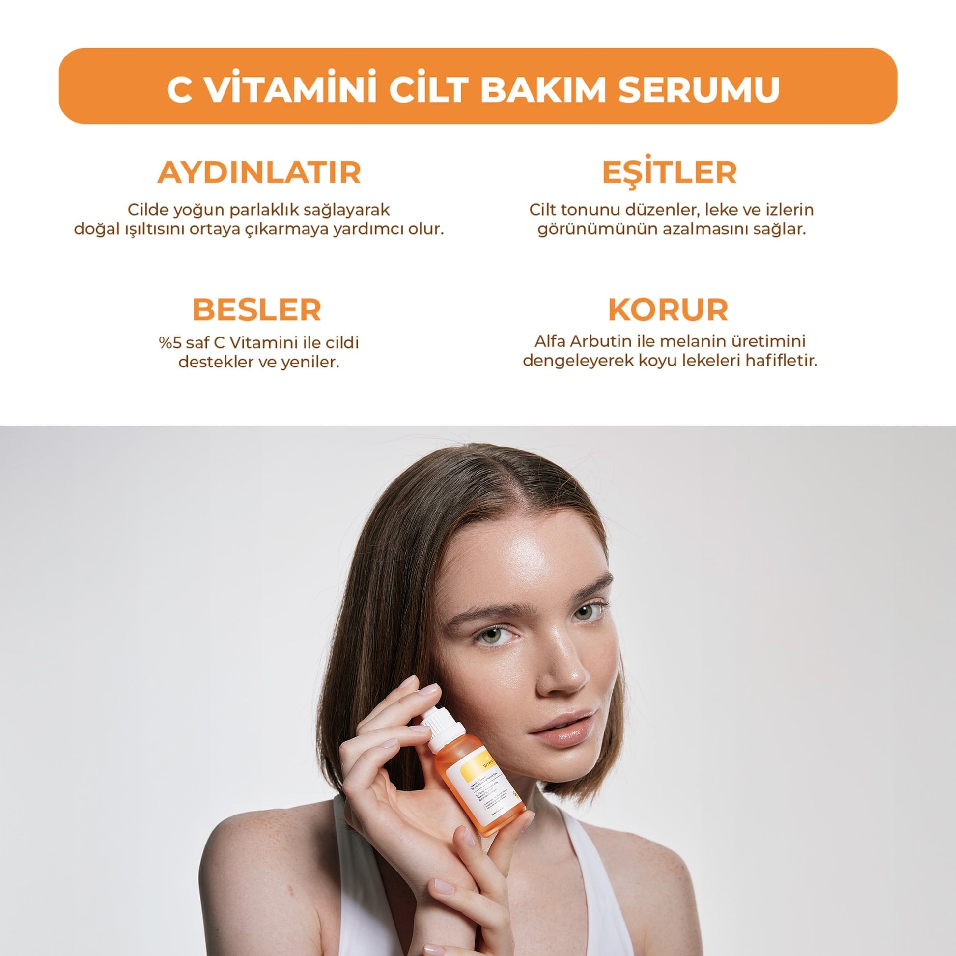 Cilt Tonu Eşitleyici C Vitamini Serum