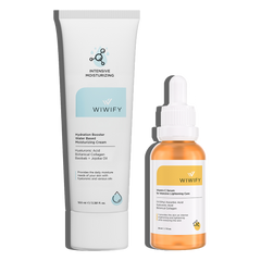 Derin Nem ve Canlandırma İçin Nemlendirici Krem, C Vitamini Serumu Cilt Bakım Seti