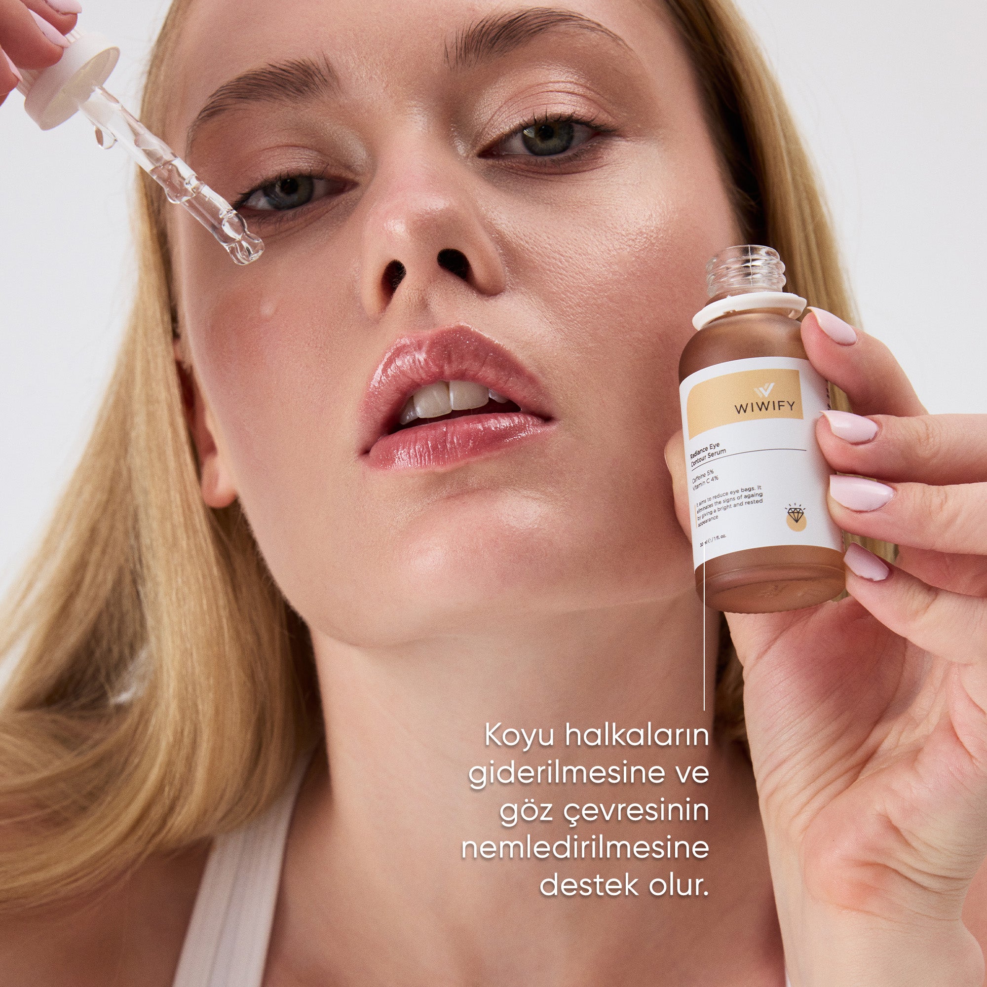 Torbalanma ve Morluk Karşıtı, Aydınlatıcı Göz Çevresi Bakım Serumu 30 ml