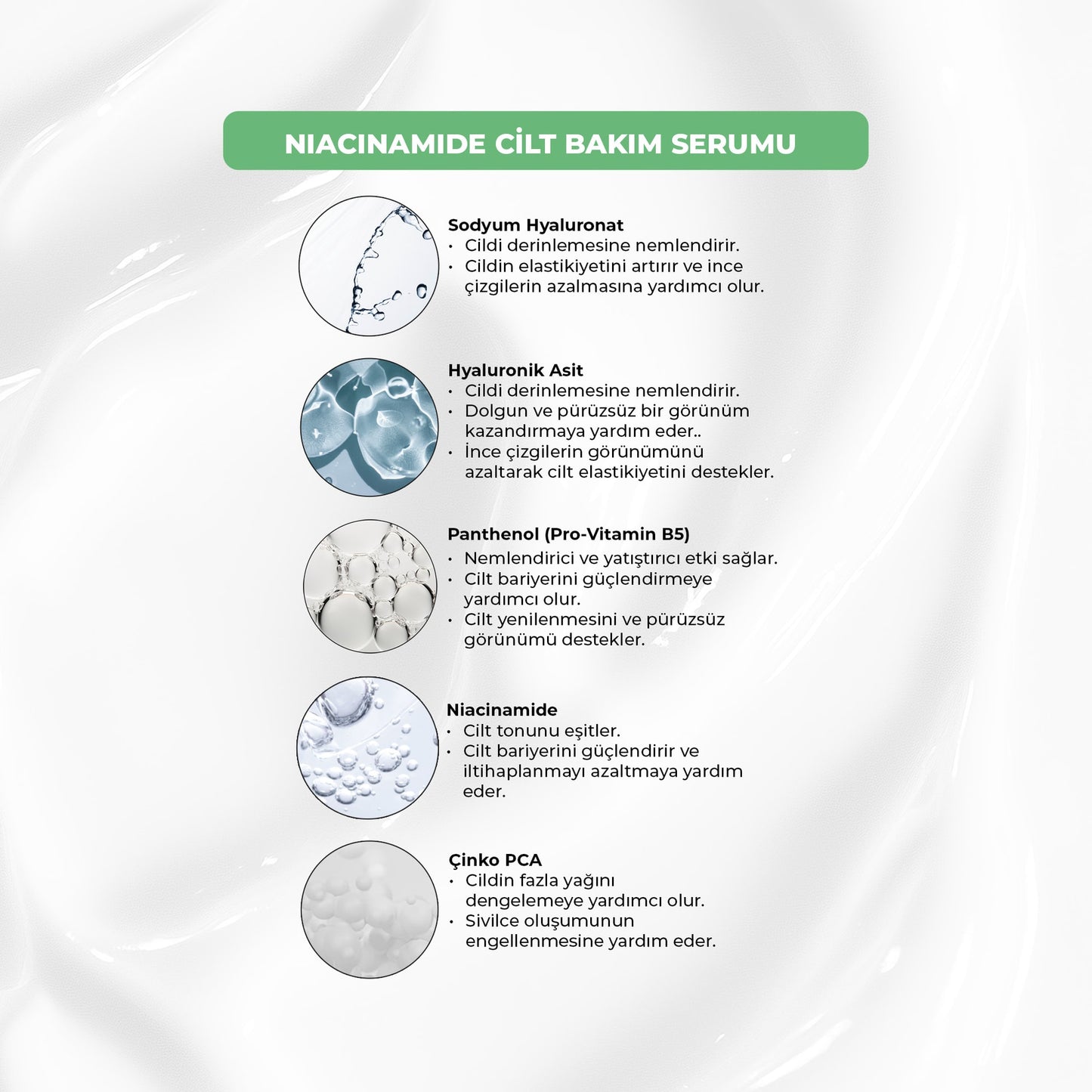 Geniş Gözenekli Ciltler İçin Niacinamide ve Güneş Koruma Seti