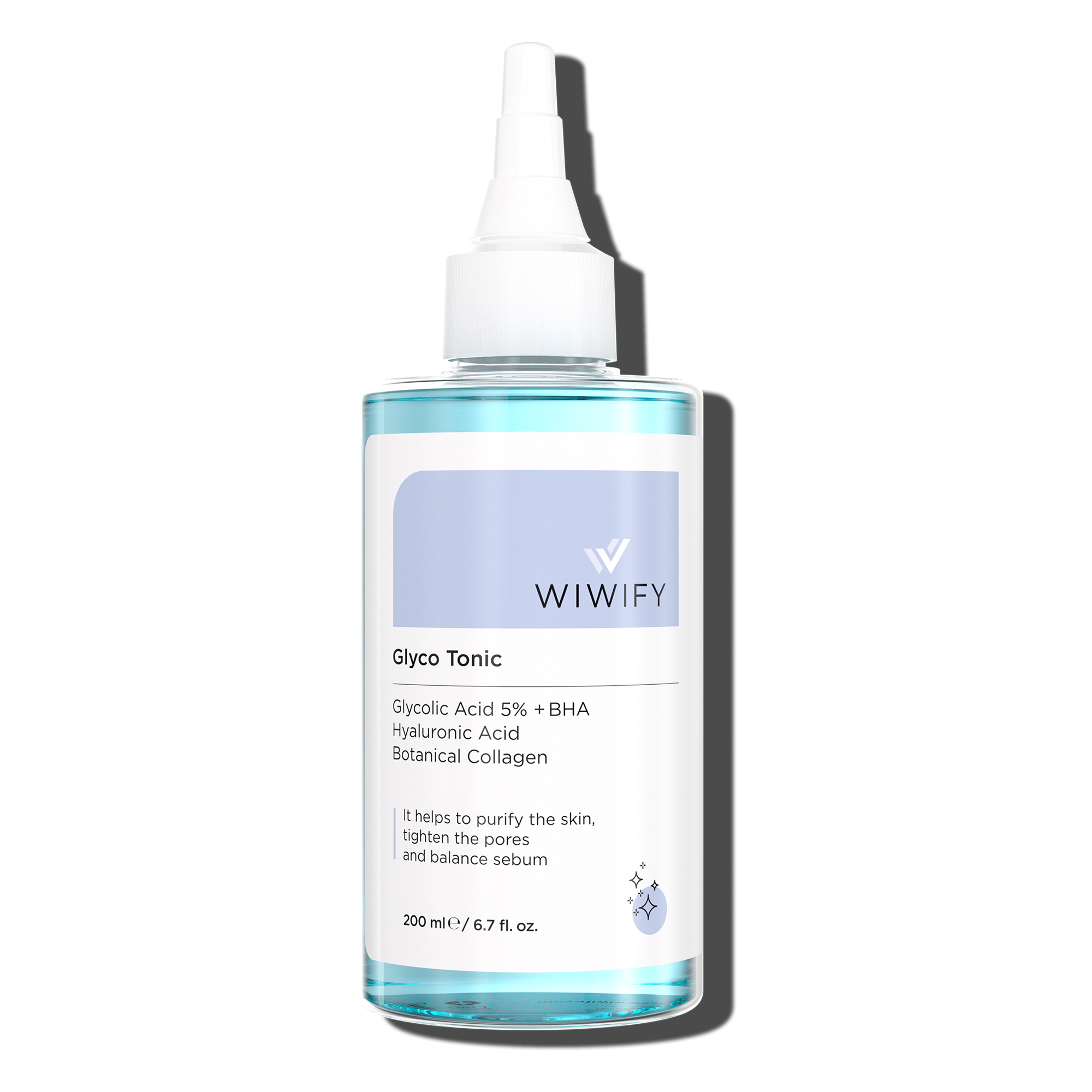 Cilt Yenileyici ve Gözenek Sıkılaştırıcı, Siyah Nokta Karşıtı Glikolik Asit Tonik 200 ml