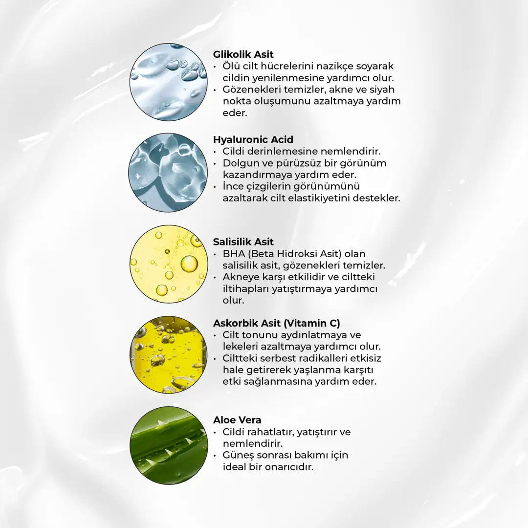 Gözenek Sıkılaştırıcı Red Peeling Serum