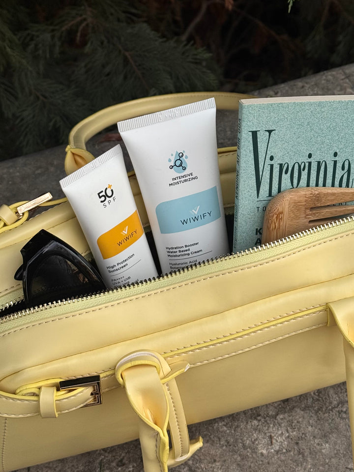 Dengeli ve Pürüzsüz Bakım Seti, Nemlendirici + Niacinamide + Güneş Koruyucu | Alpha- Arbutin – kullanım fotoğrafı 8