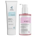 Nazik Tazeleyici & Nem Seti, Nemlendirici + Yüz Temizleme Jeli | Aloe Vera, Hyaluronic Acid, Baobab + Jojoba Oil | Wiwify