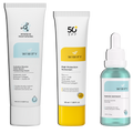Yoğun Nem & Koruma Seti, Nemlendirici + Hyaluronic Acid + Güneş Koruyucu | Alpha-Arbutin | Wiwify
