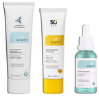 Yoğun Nem & Koruma Seti, Nemlendirici + Hyaluronic Acid + Güneş Koruyucu | Alpha-Arbutin | Wiwify