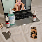 Lekeli Ciltler İçin Tonik, Red Peeling Serum, Arbutin Serum Cilt Bakım Seti