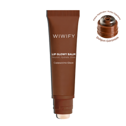 Lip Glowy Balm Cappuccino Glaze, Dolgun Görünüm Sağlayan, Parlatıcı, Nemlendirici, Renkli Dudak Bakım Balmı, Lip Balm 13 ml