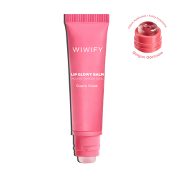 Lip Glowy Balm Guava Glaze, Dolgun Görünüm Sağlayan, Parlatıcı, Nemlendirici, Renkli Dudak Bakım Balmı, Lip Balm 13 ml