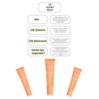 Lip Glowy Balm Peach Glaze – cilt bakım rutini | Wiwify