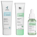 Dengeli ve Pürüzsüz Bakım Seti, Nemlendirici + Niacinamide + Güneş Koruyucu | Centella Asiatica