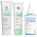Arındırıcı & Yatıştırıcı  Bakım Seti, Nemlendirici + Tonik + Güneş Koruyucu | Hyaluronic Acid
