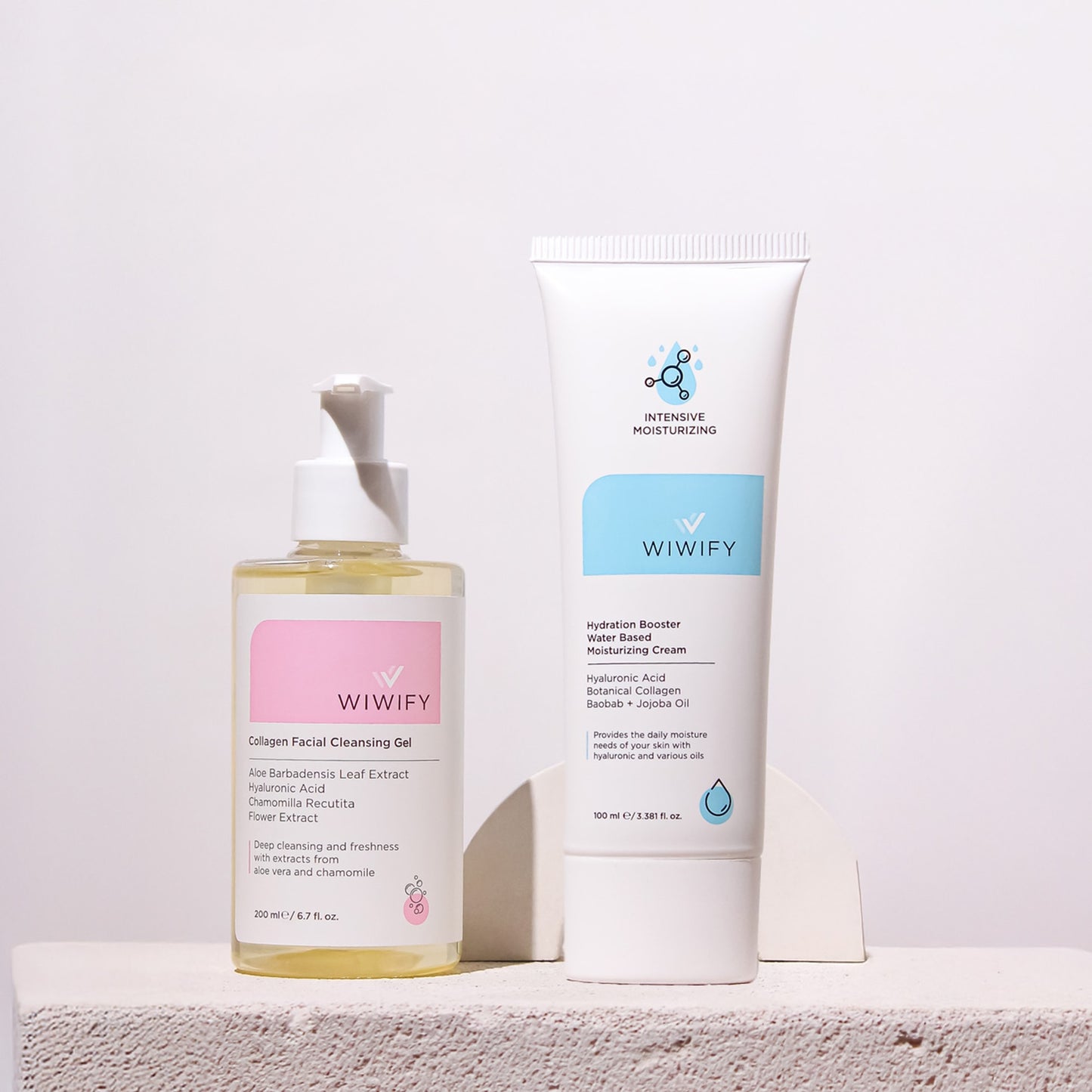 Nemlendirici ve Yüz Temizleme Jeli Seti