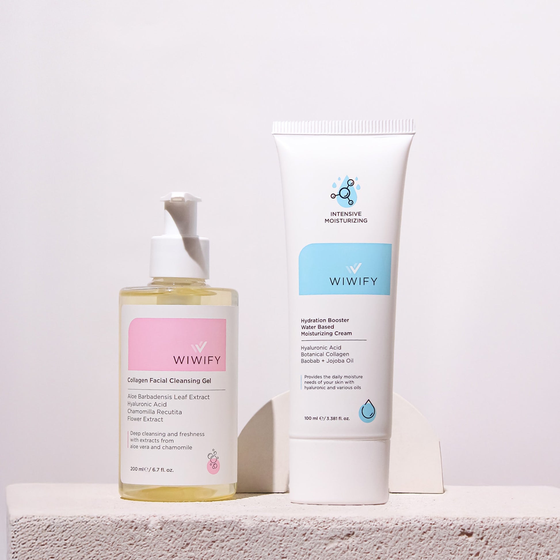 Nemlendirici ve Yüz Temizleme Jeli Seti