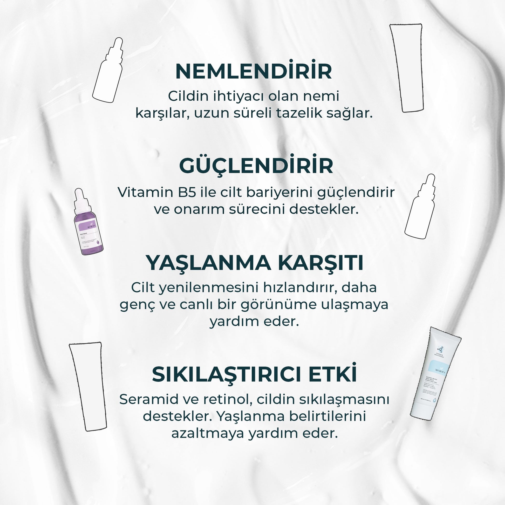 Olgun Ciltler İçin Retinol ve Nemlendirici Seti