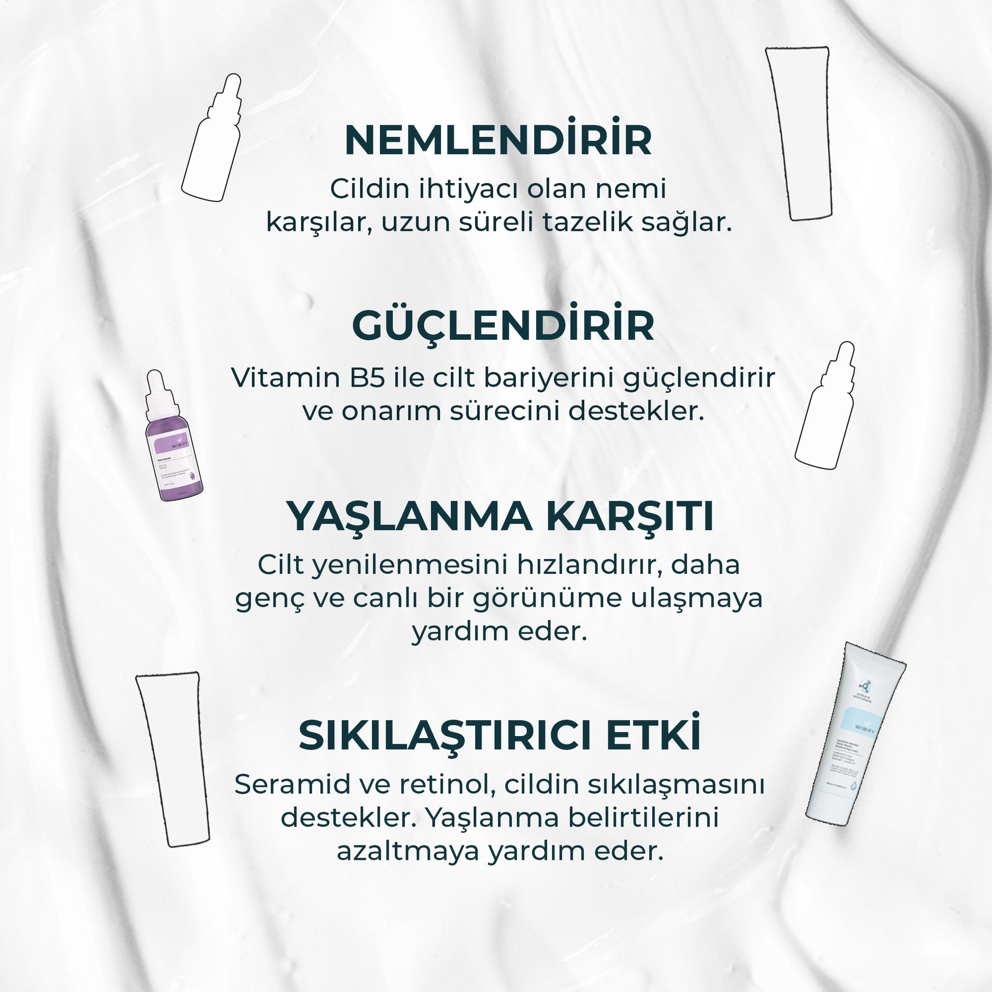 Olgun Ciltler İçin Retinol ve Nemlendirici Seti