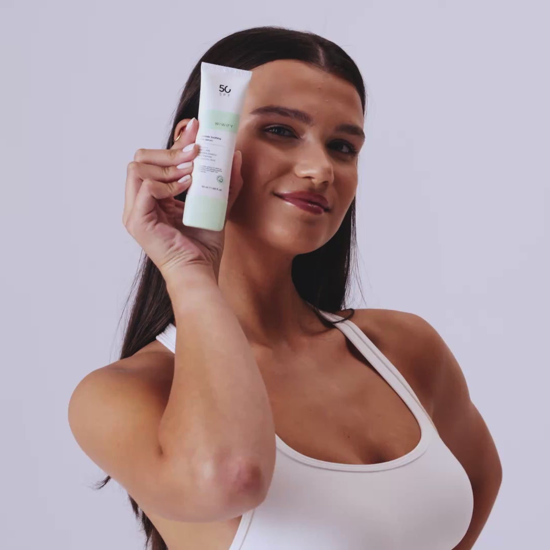 Yatıştırıcı, Onarıcı, Yüksek Korumalı, Centella Soothing Sun Serum SPF 50+ Pa 50++++ 50 ml