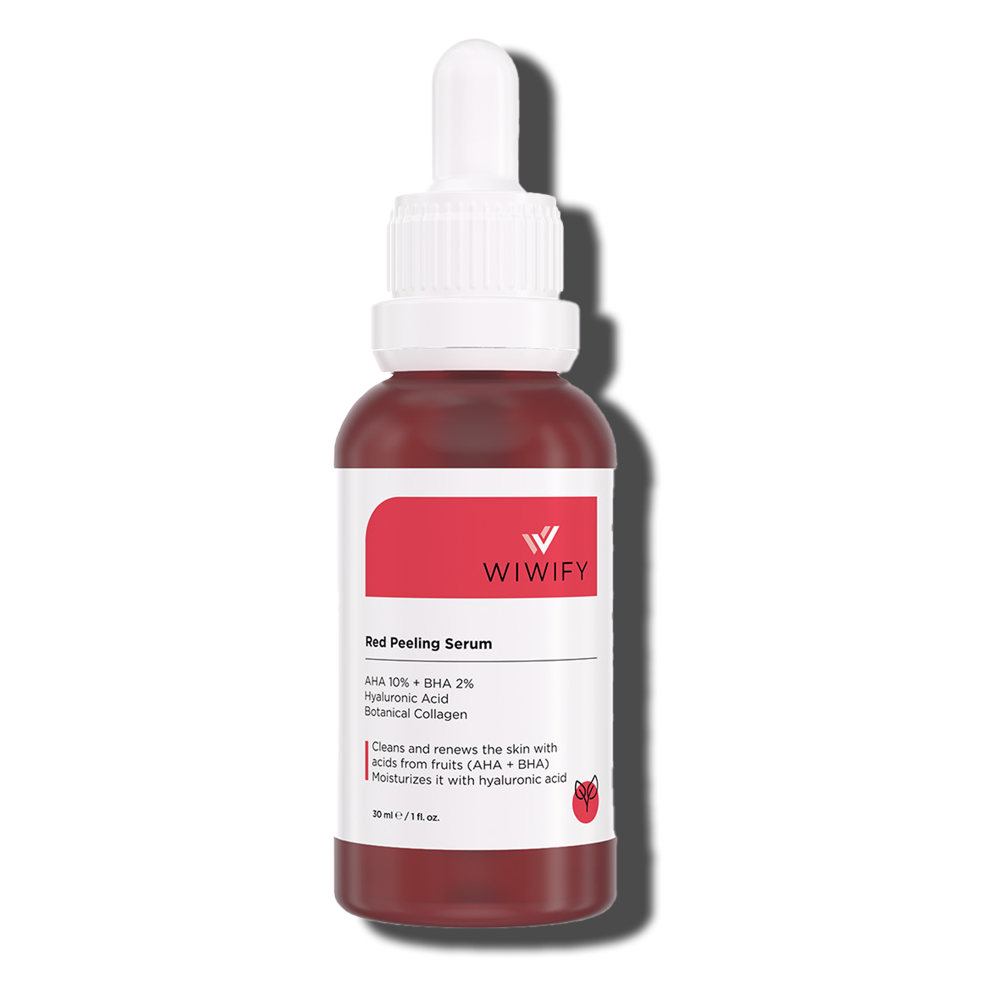 Akne Karşıtı ve Gözenek Sıkılaştırıcı, Aha + Bha Red Peeling Cilt Serumu 30 ml