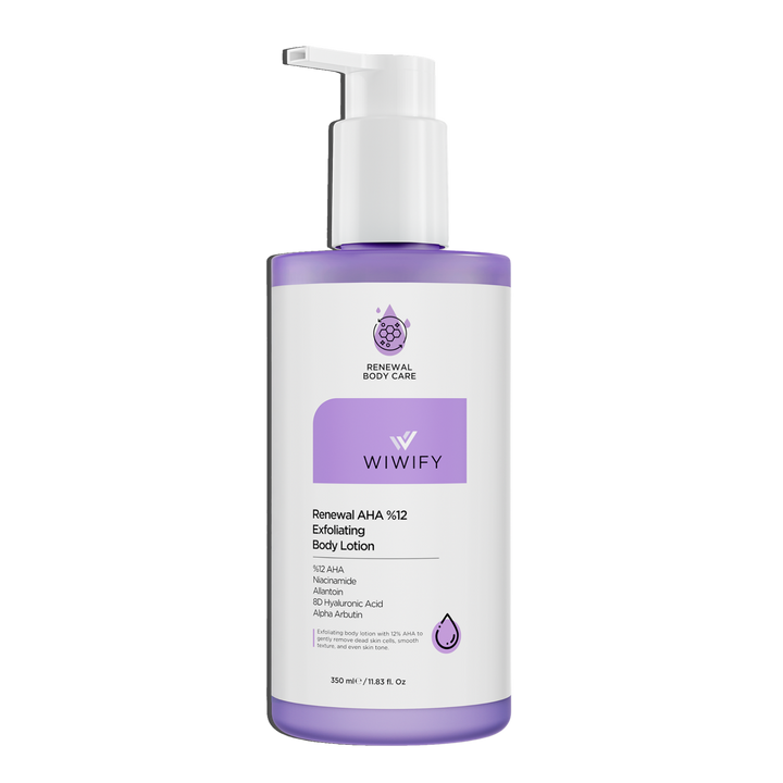 Renewal AHA %12 Derinlemesine Arındırıcı & Nem Destekli Vücut Losyonu 350 ml | Wiwify