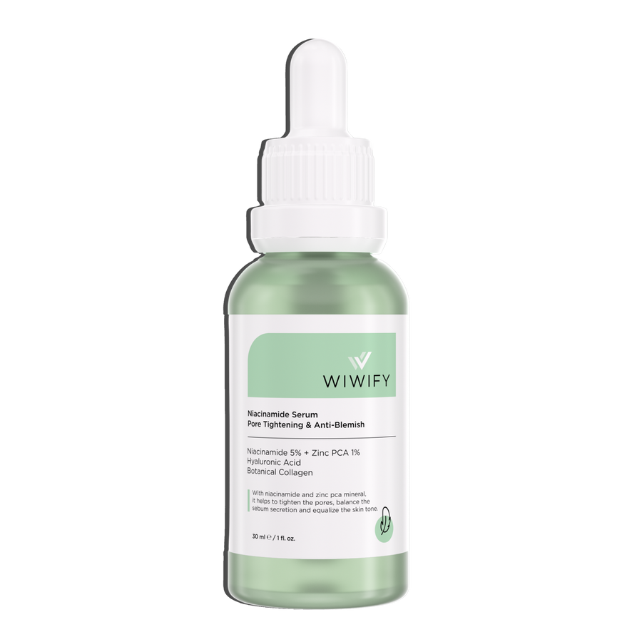 Sivilce ve Siyah Nokta Karşıtı, Aydınlatıcı Niacinamide Cilt Bakım Serumu 30 ml | Wiwify